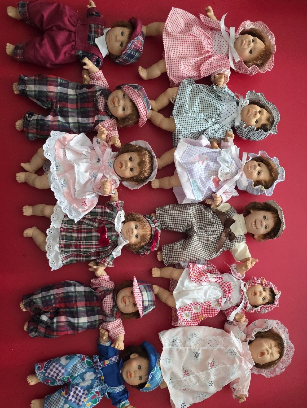 Lot Of 12 GI-GO Palm Pals My Pal 8in Dolls
